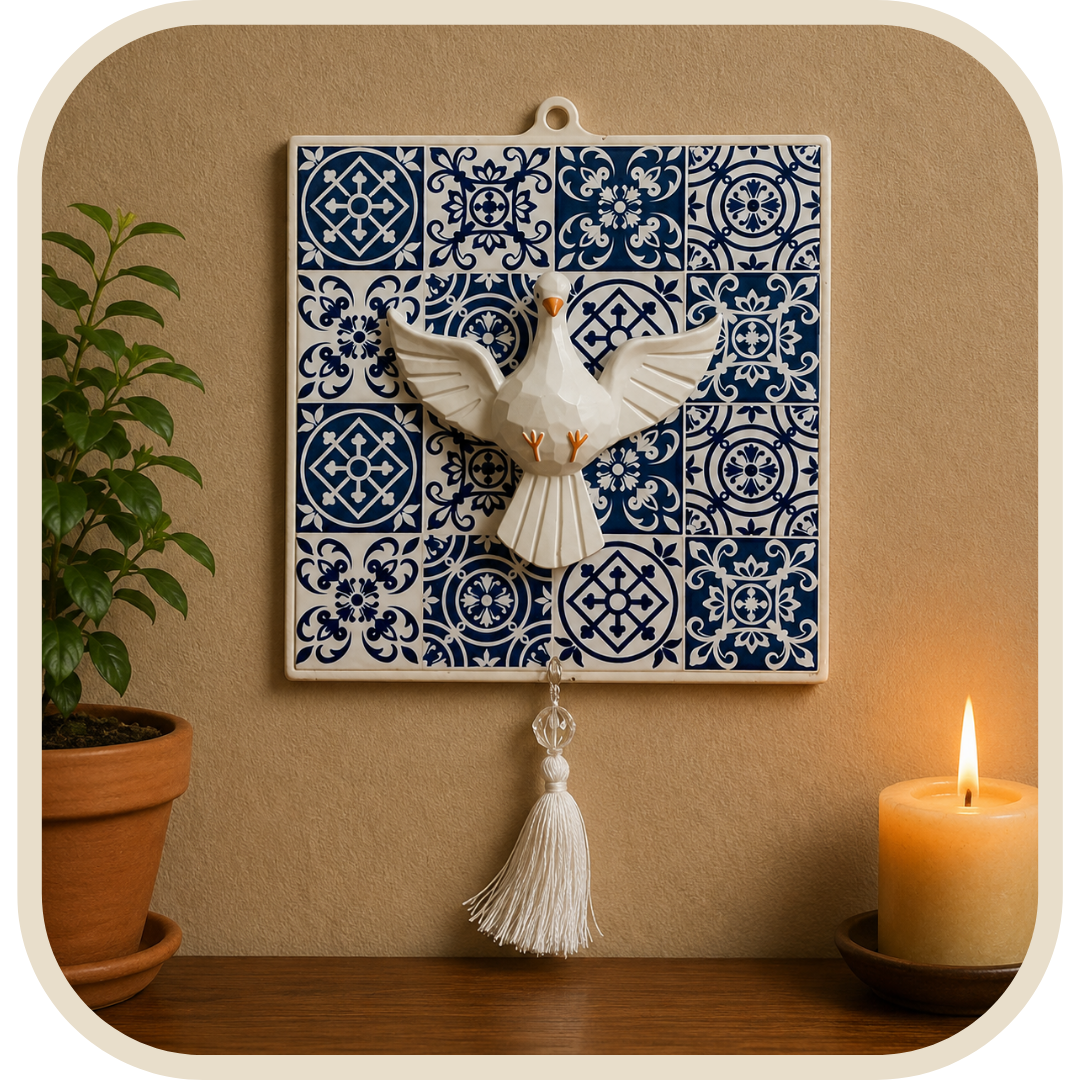 Decorazione da Porta Divino Spirito Santo Stampata®