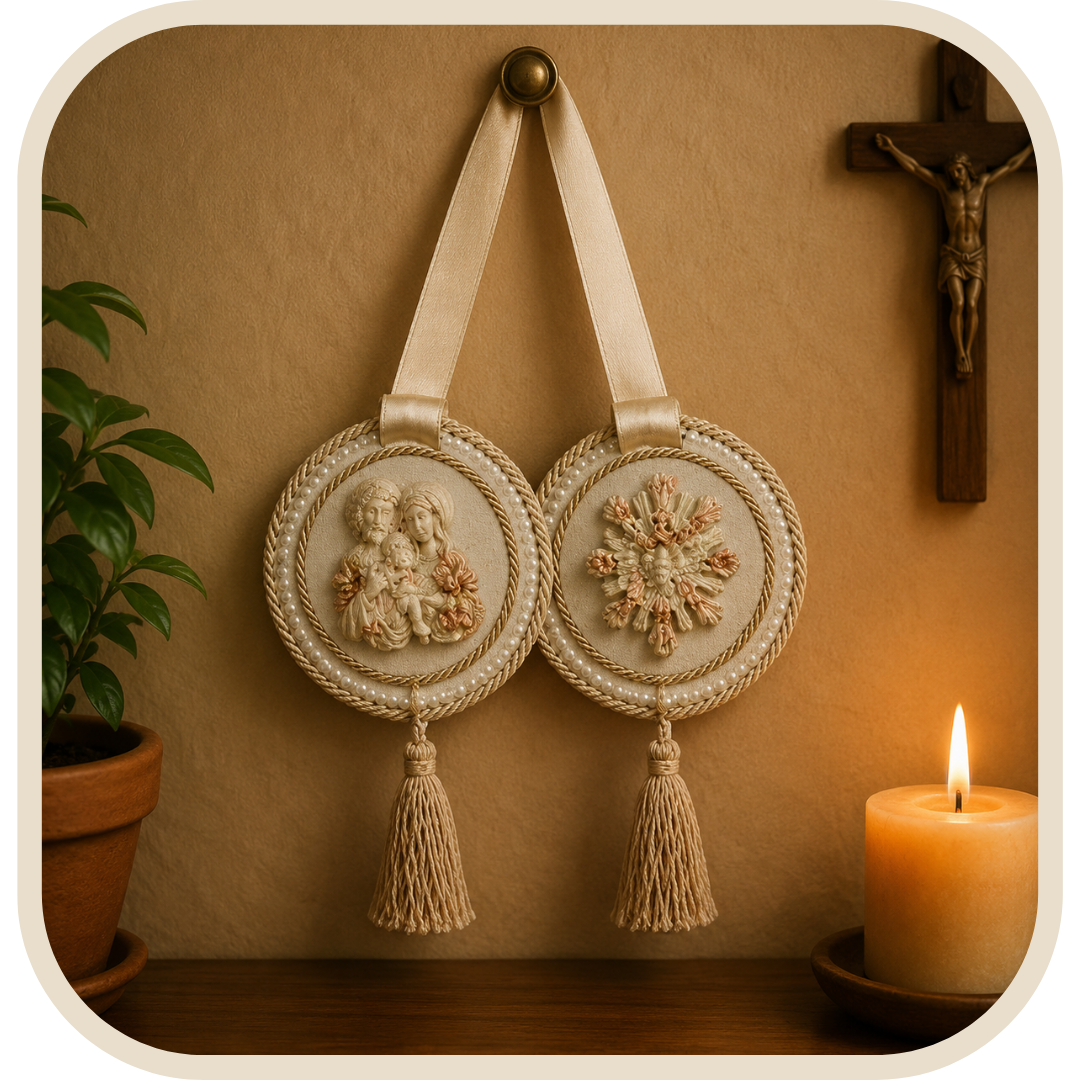 Decorazione da Porta Sacra Famiglia®