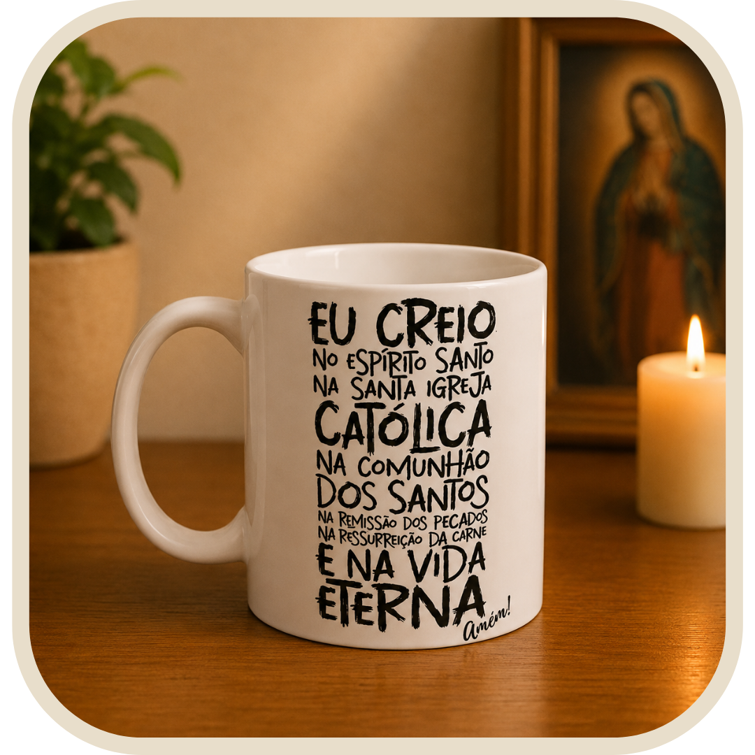 Mug Cattolico "Io Credo" con Preghiera del Credo®