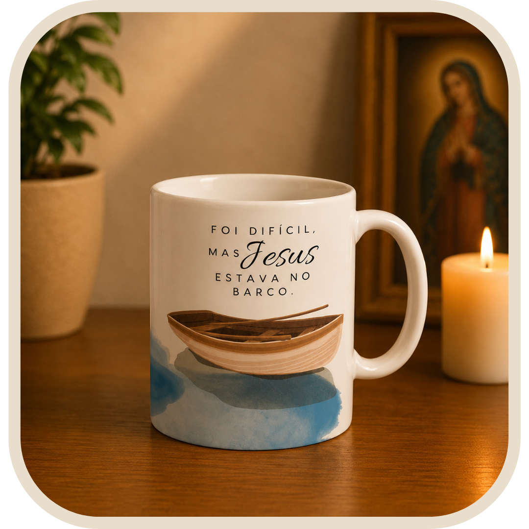 Mug Cristiano "Gesù Era sulla Barca"®