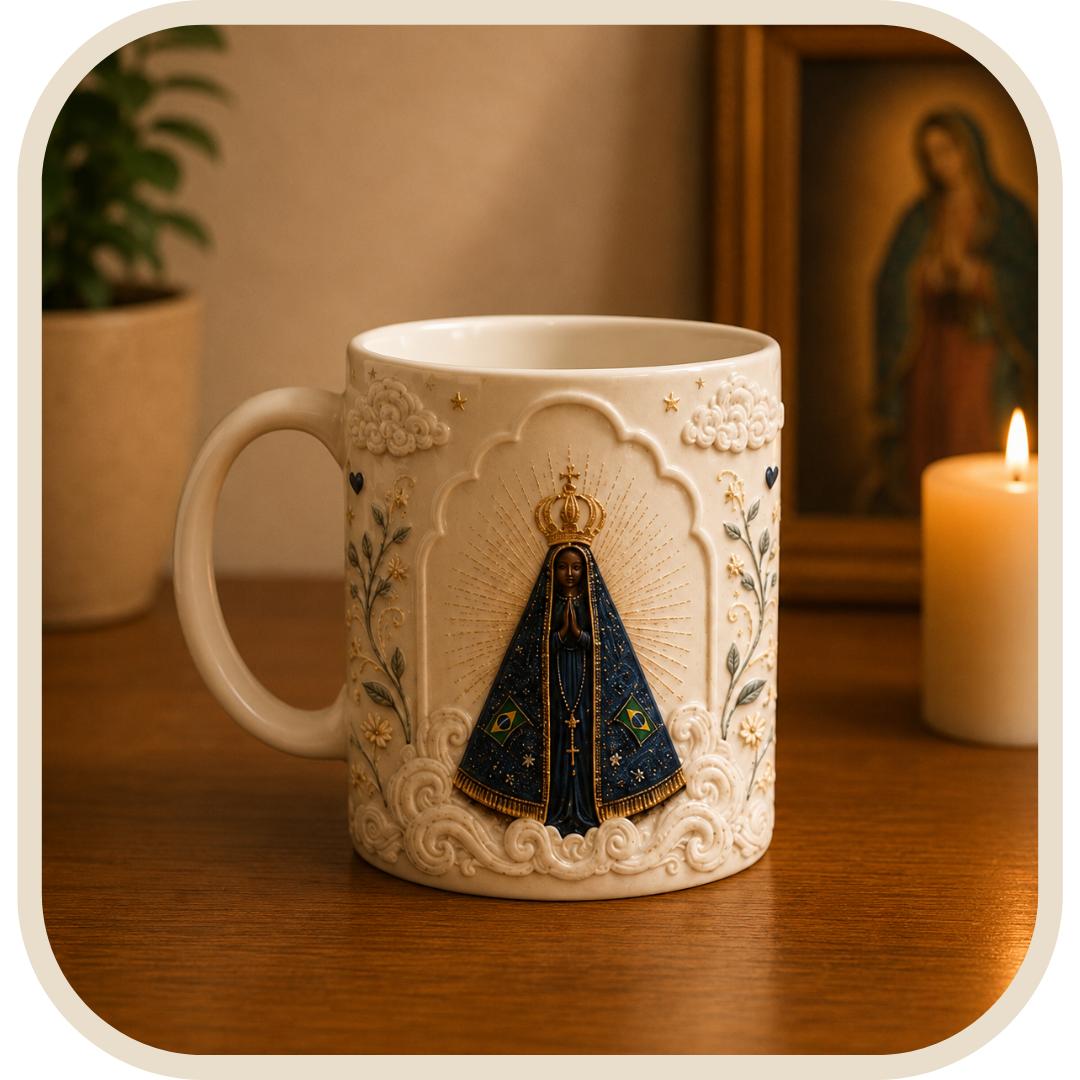 Mug Nostra Signora Aparecida 3D 325ml®