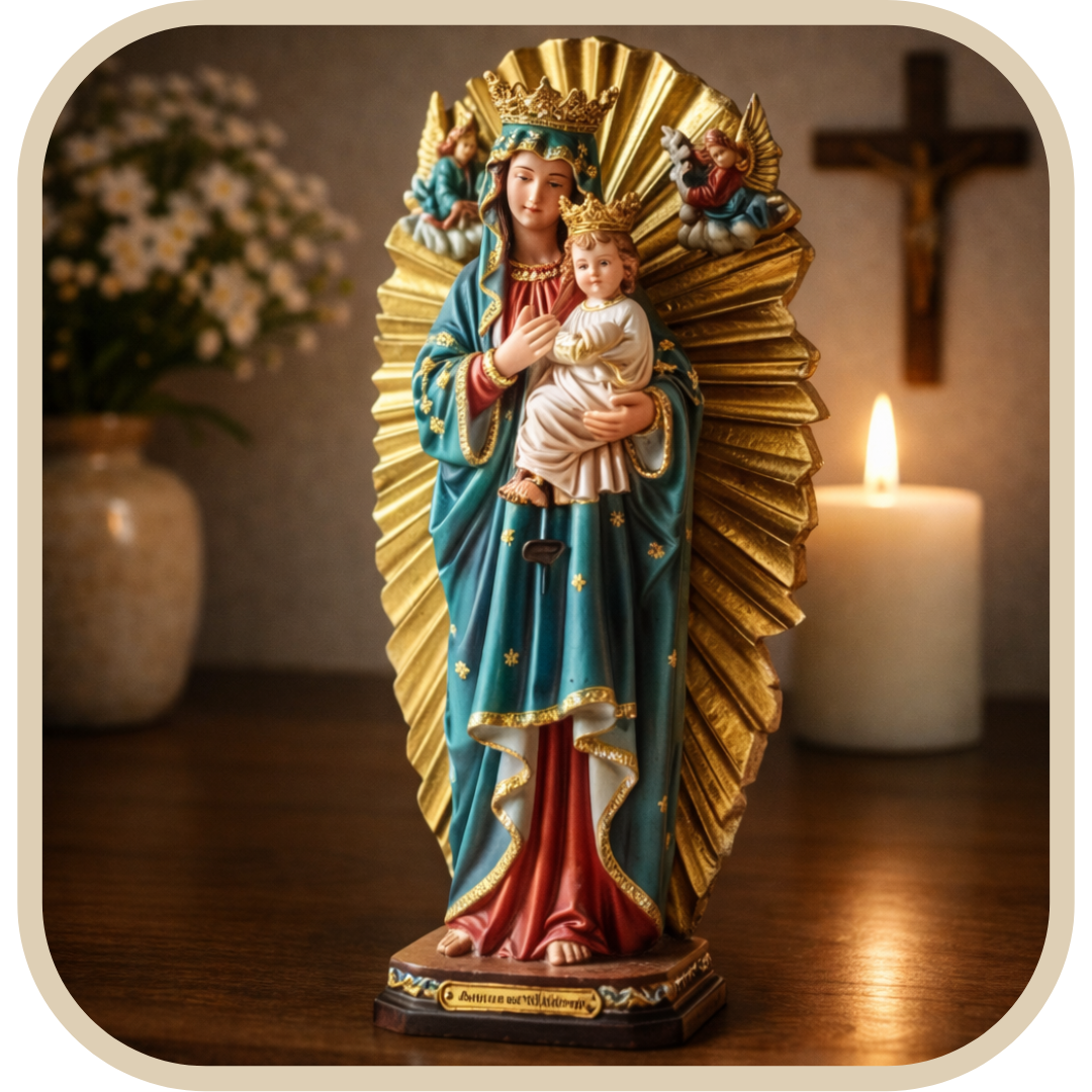 Statua Nostra Signora del Perpetuo Soccorso in Resina 30cm®