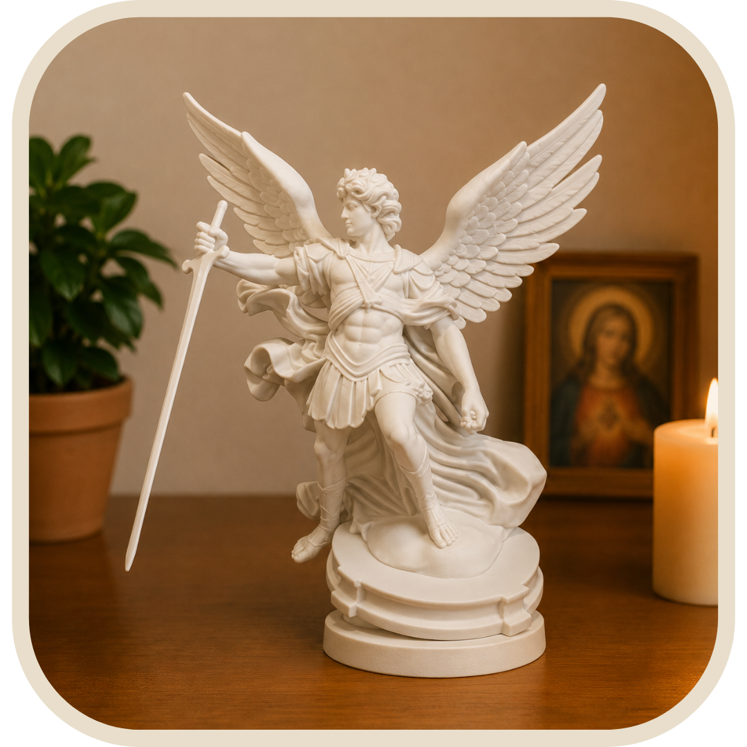 Statua San Michele Arcangelo 25cm®