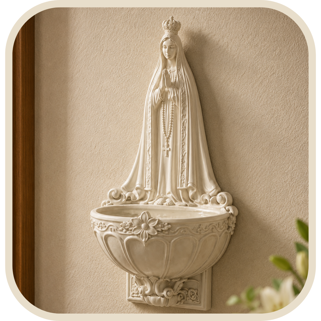 Acquasantiera Nostra Signora di Fátima®