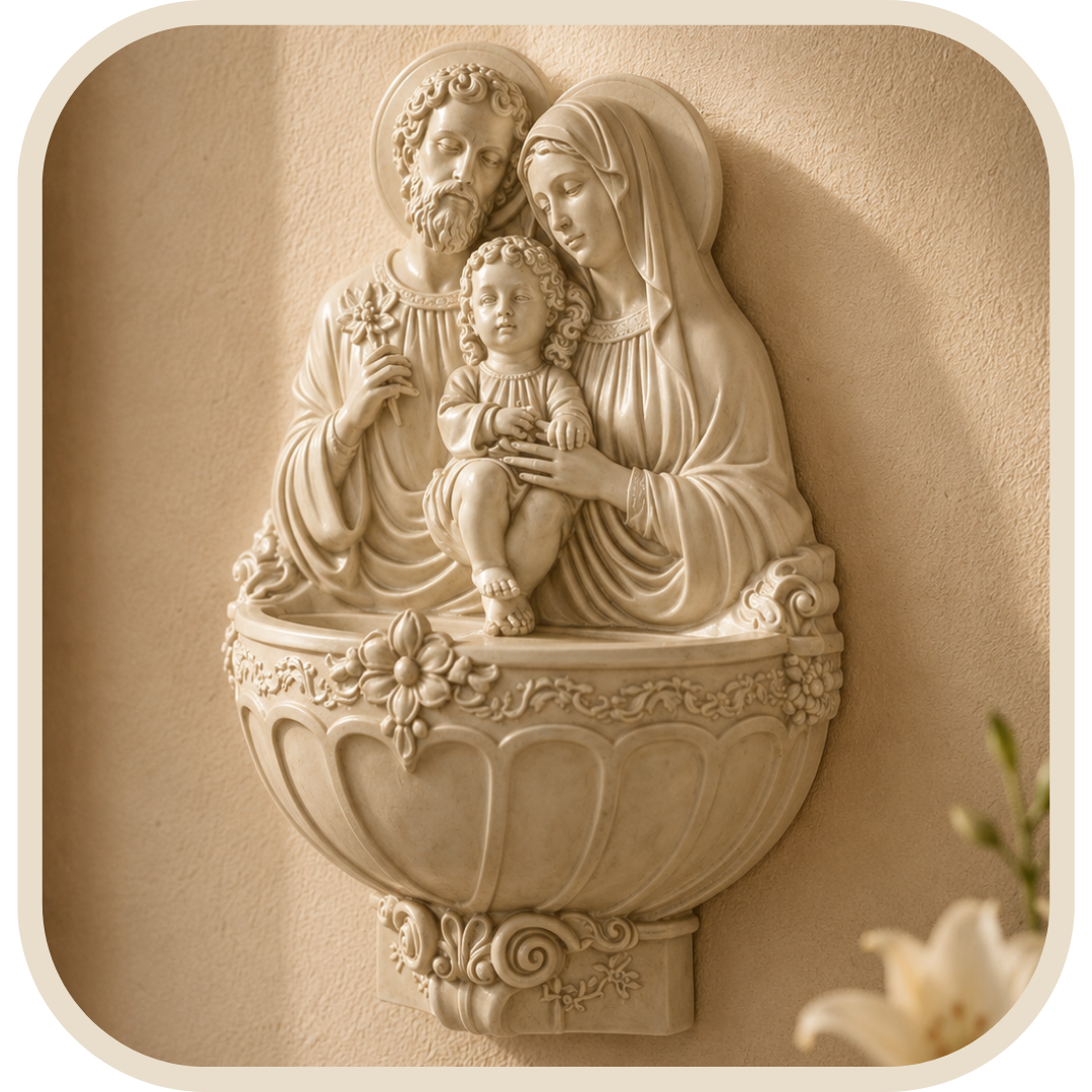 Acquasantiera Sacra Famiglia®