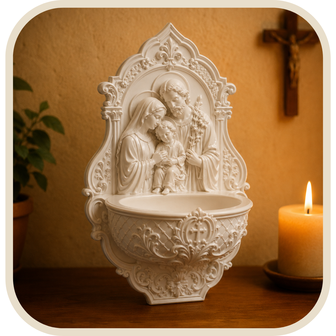 Acquasantiera Sacra Famiglia®