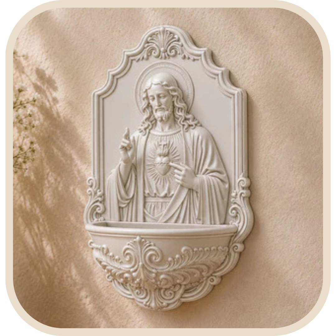 Acquasantiera Sacro Cuore di Gesù®