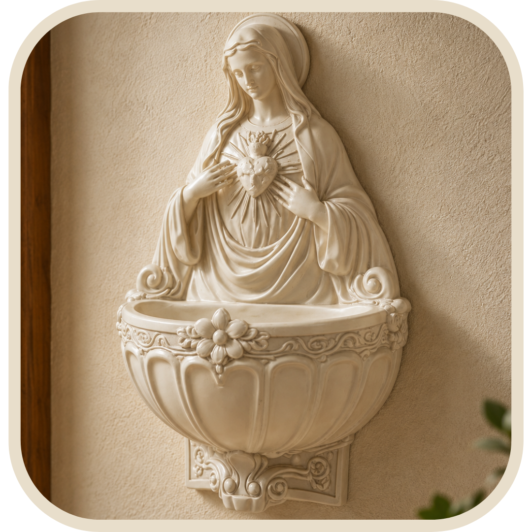 Acquasantiera Sacro Cuore di Maria®