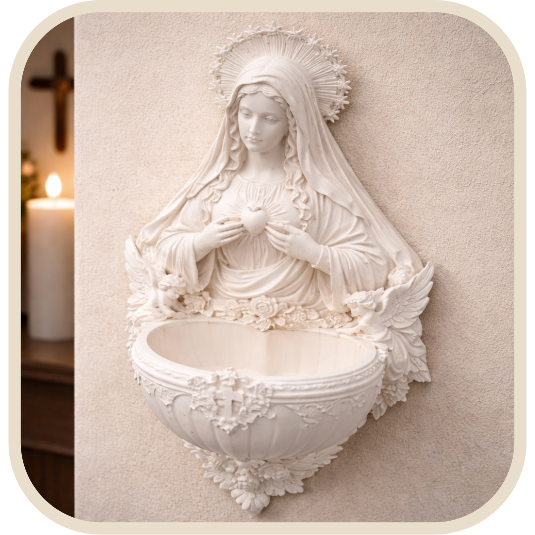Acquasantiera Sacro Cuore di Maria®
