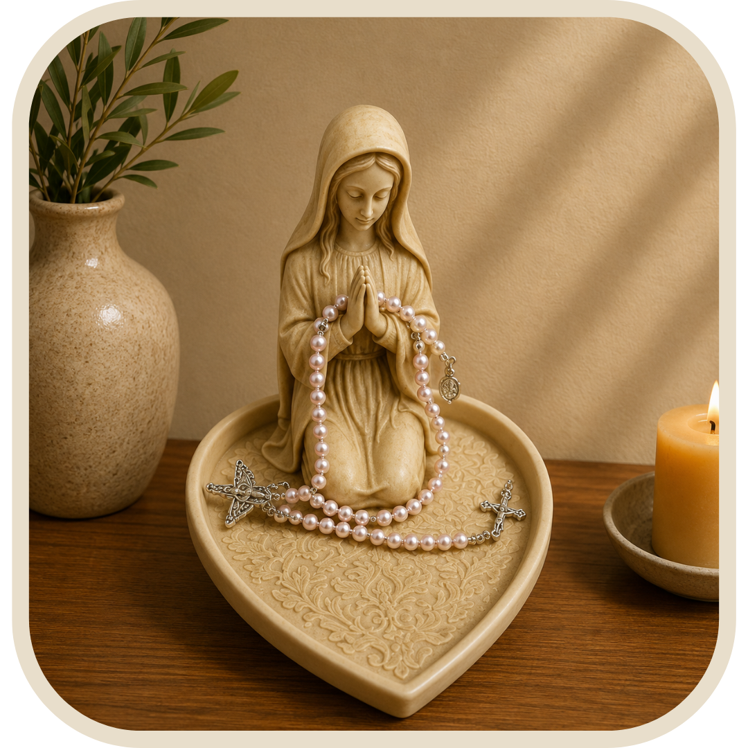 Portarosario Vergine Maria Decorativo®