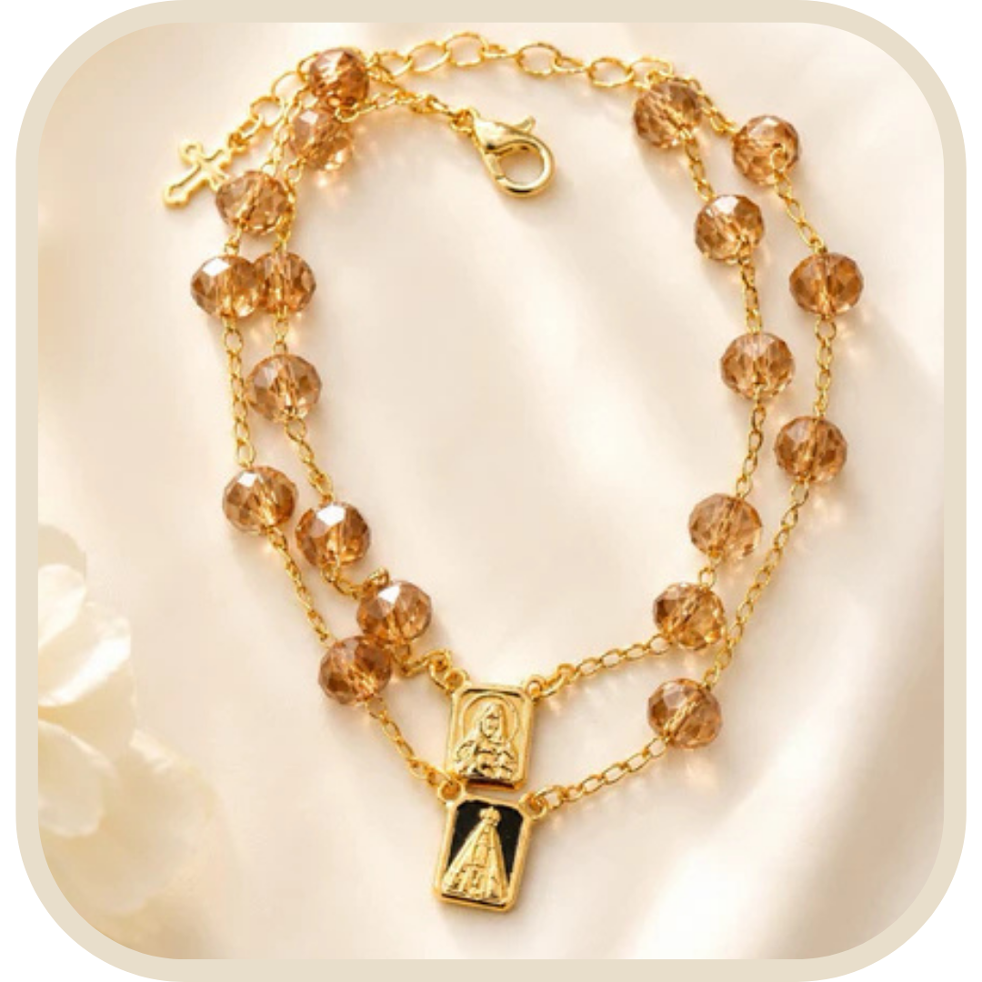 Bracciale Scapolare Nostra Signora Aparecida Placcato®